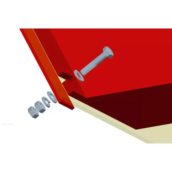 WEN 56035-047 Construction Zone Plate Compactor Pad Set