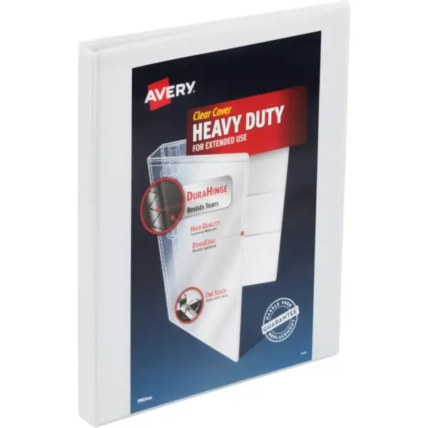 Avery View Binder Heavy-duty Slant Ring 1/2" Cap Letter-size WE 79767