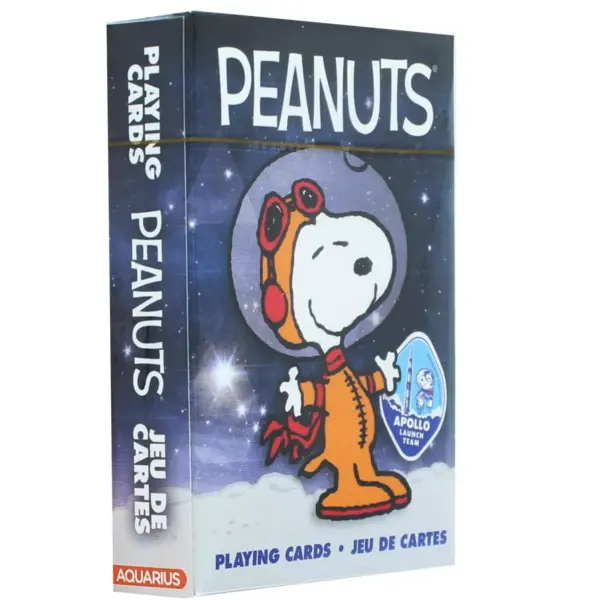 NMR Distribution Peanuts Snoppy In Space Playing Cards | 52 Card Deck + 2 Jokers