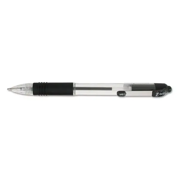 ZEBRA PEN CORP. Z-Grip Retractable Ballpoint Pen Black Ink Medium 48/Pack 22148