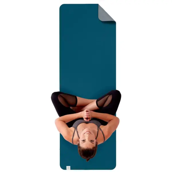 Gaiam Performance TPE Yoga Mat - Blue (6mm)