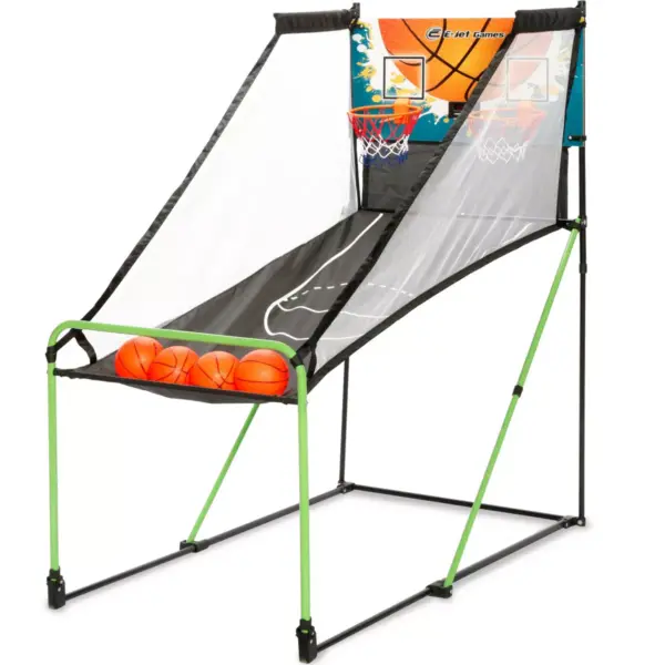 E-Jet Sports Junior Foldable & Portable Basketball Arcade Game