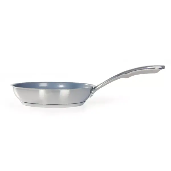 Chantal Induction 21 Steel 10" Stainless Steel with Ceramic Coating Fry Pan