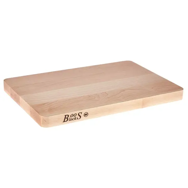 John Boos Block 214 Chop-N-Slice 20 x 15 Inch Northern Maple Hard Wood Reversible Kitchen Cutting Board