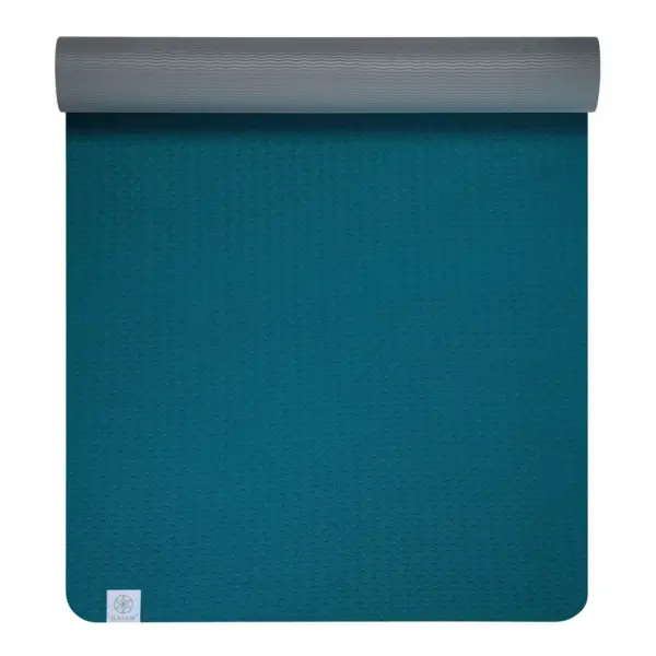 Gaiam Performance TPE Yoga Mat - Blue (6mm)