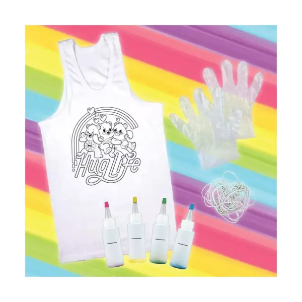 Fashion Angels Care Bears Tie Dye Tank Top Kit