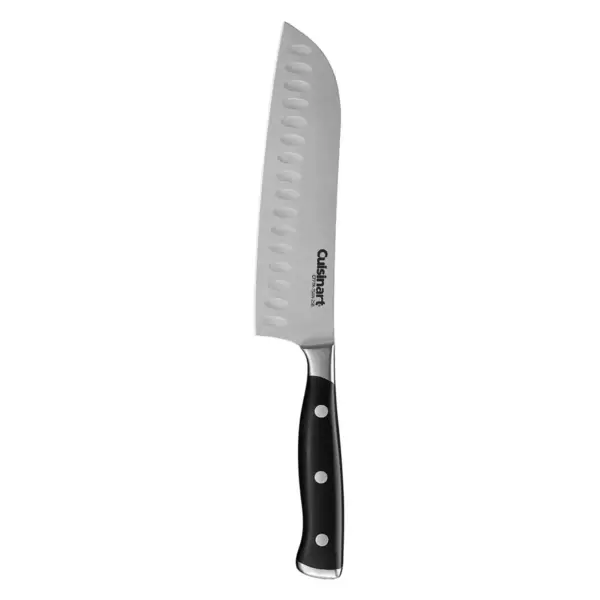 Cuisinart Classic 7" Stainless Steel Triple Rivet Santoku Knife With Blade Guard- C77TR-7SAN