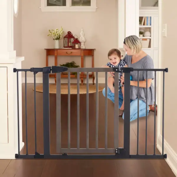 Toddleroo by North States Driftwood Extra Wide Gate