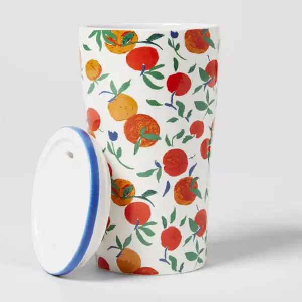 10oz Stoneware Citrus Print Tumbler - Opalhouse™