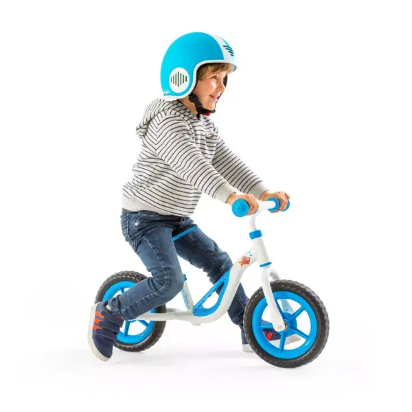 Chillafish Charlie 10" Kids' Balance Bike - Blue/White