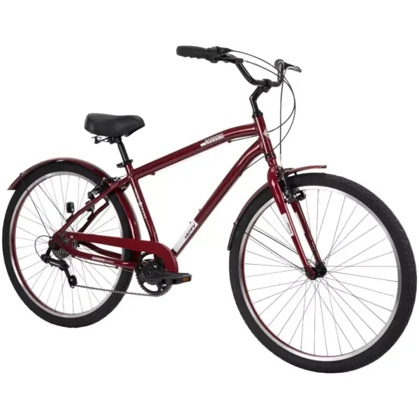 Huffy Men's Casoria 27.5" Comfort Hybrid Bike - Red