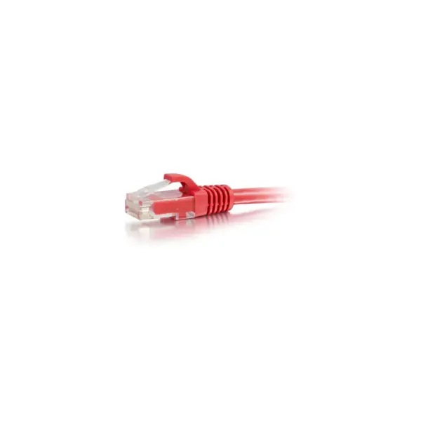 C2G-5ft Cat6 Snagless Crossover Unshielded (UTP) Network Patch Cable - Red - Category 6 for Network Device - RJ-45 Male - RJ-45 Male - Crossover - 5ft