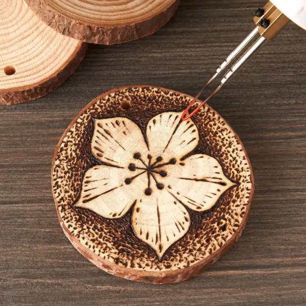 Arteza Wood Cutout Slices Art Set - 45 Pack (ARTZ-8756)