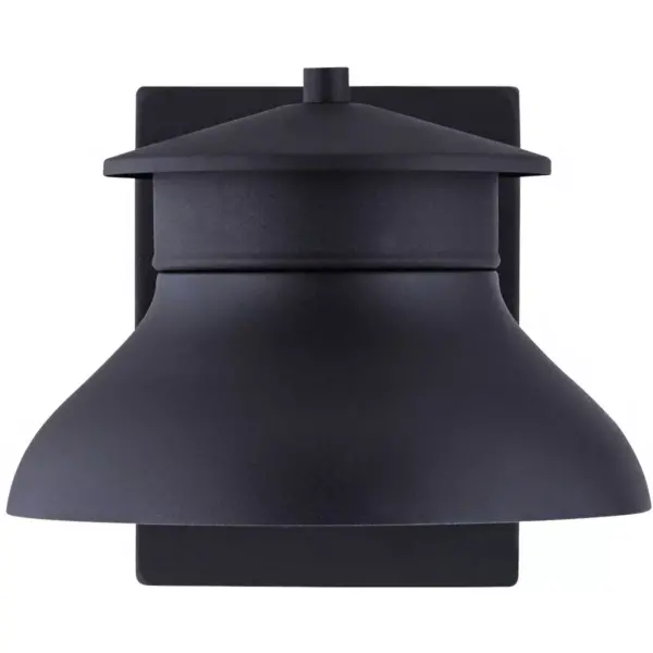 John Timberland Modern Outdoor Wall Light Fixture LED Black 5" Non Glass Dark Sky for Exterior House Porch Patio Deck Barn