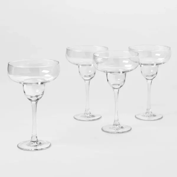 14.5oz 4pk Glass Classic Margarita Glasses - Threshold™