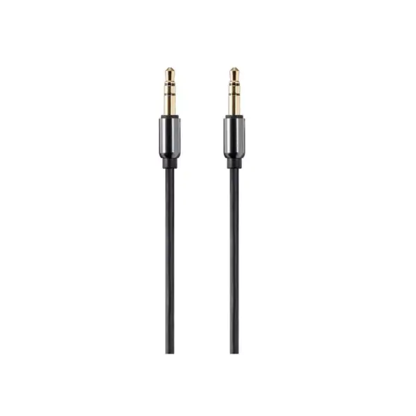 Monoprice Audio Cable - 3 Feet - Black | Auxiliary 3.5mm TRS Audio Cable - Slim, Durable, Gold plated for smartphone, mp3 player, laptop - Onyx Series