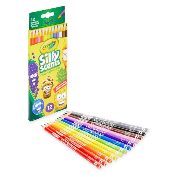 Crayola 12ct Scented Colored Pencils - Silly Scents