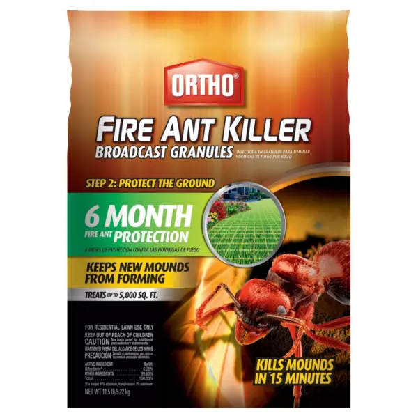 Ortho Fire Ant Killer Max Broadcast 11.5lb Granules