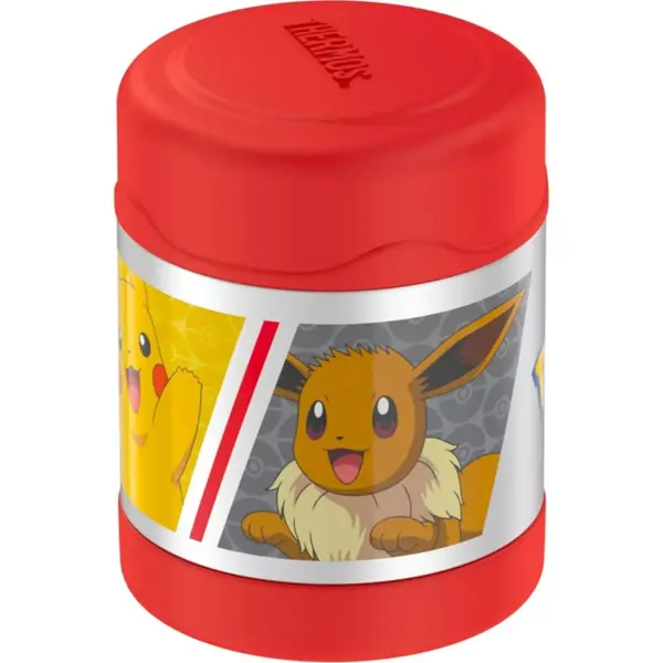 THERMOS FUNTAINER 10 Ounce Stainless Steel Kids Food Jar, Pokémon