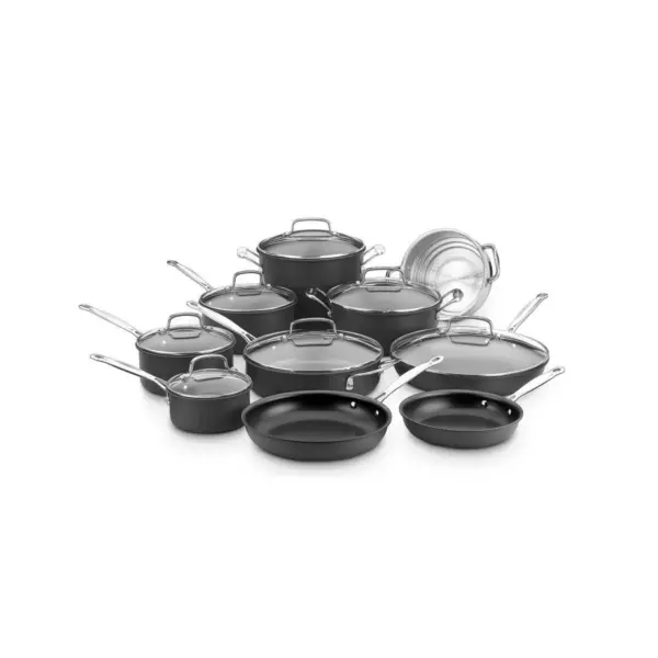 Cuisinart Chef's Classic 17pc Non-Stick Hard Anodized Cookware Set - 66-17N