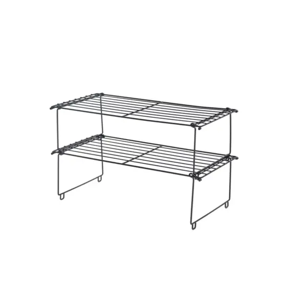 Stackable Single Shoe Rack Black - Room Essentials™