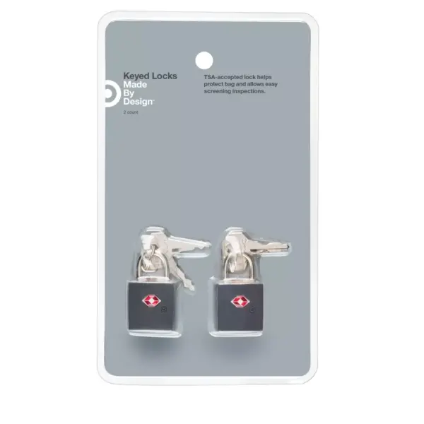 Key Luggage Lock 2pk  - Made By Design™