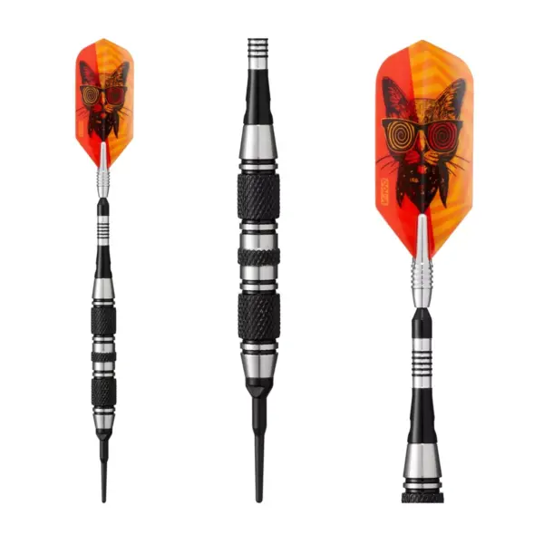 Viper The Freak Soft Tip Darts 3 Knurled Rings Barrel - 18gms