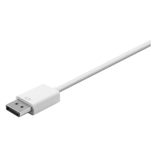 Monoprice DisplayPort 1.2a to 4K HDMI, Dual Link DVI, and VGA Passive Adapter, White