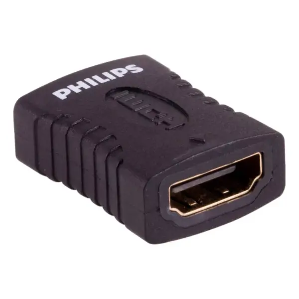 Philips HDMI Cable Extension Adapter, Full HD 1080P & 4K - Black