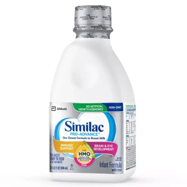 Similac Pro-Advance Non-GMO Infant Formula with Iron Ready-to-Feed - 32 fl oz