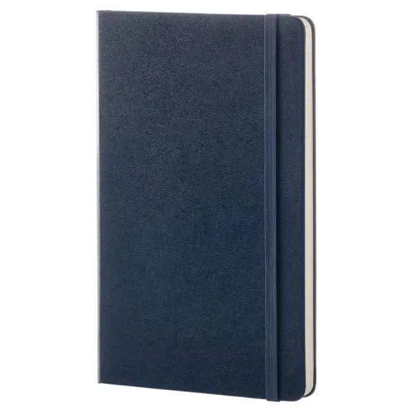 Moleskine Composition Notebook, Hard Cover, College Ruled, 240 sheets, 5" x 8" - Blue