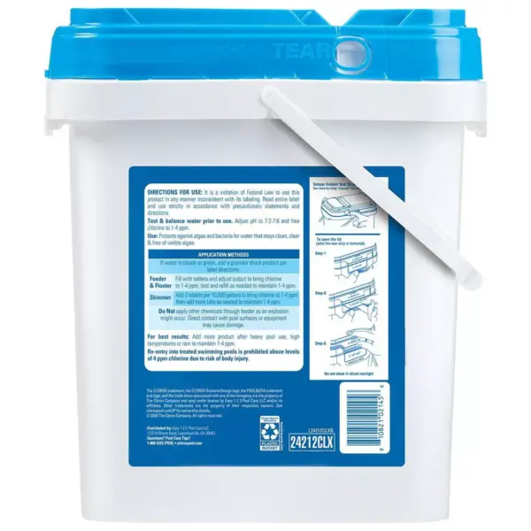 Pool Chemical Clorox Blue