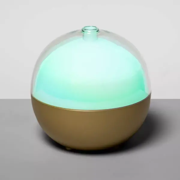 300ml Color-Changing Oil Diffuser White/Gold - Opalhouse™