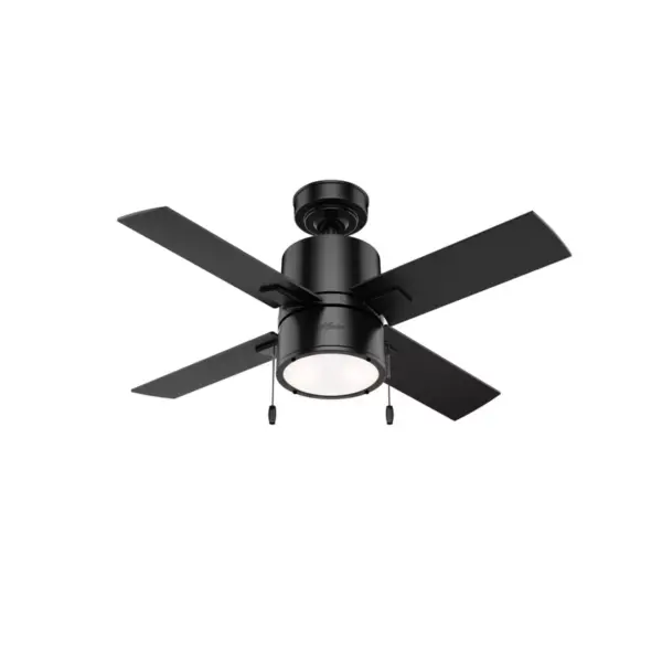 42" Beck Ceiling Fan Black (Includes LED Light Bulb) - Hunter Fan