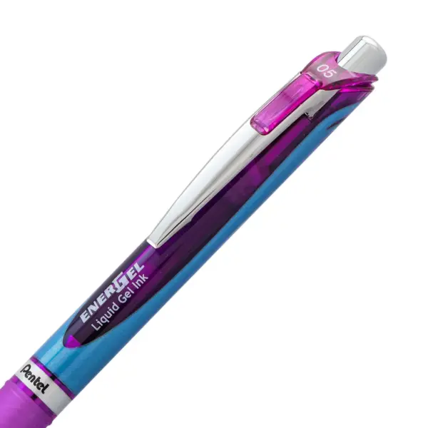 Pentel Energel 2ct Purple Retractable Gel Ink Pen