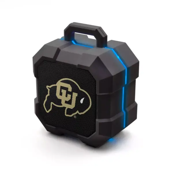 NCAA Colorado Buffaloes LED ShockBox Bluetooth Speaker