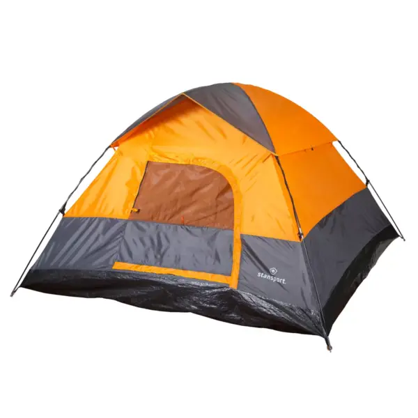 Stansport Adventure 2 Person Dome Tent Orange/Gray