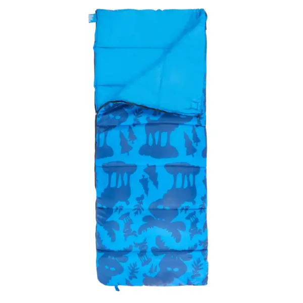 Wenzel Moose 40-50 Degree Youth Sleeping Bag - Blue