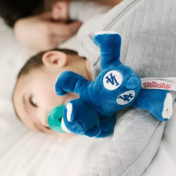 WubbaNub Pacifier - MLB Los Angeles Dodgers Bear