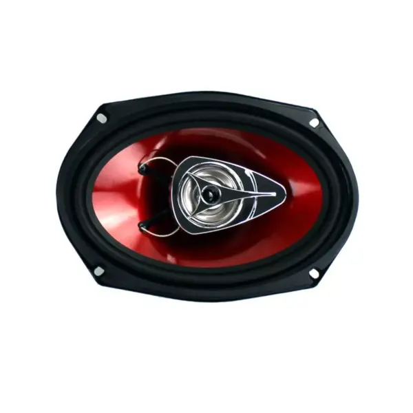 BOSS Chaos CH6920 6x9" 2-Way 350W Car Coaxial Audio Speakers Stereo Red