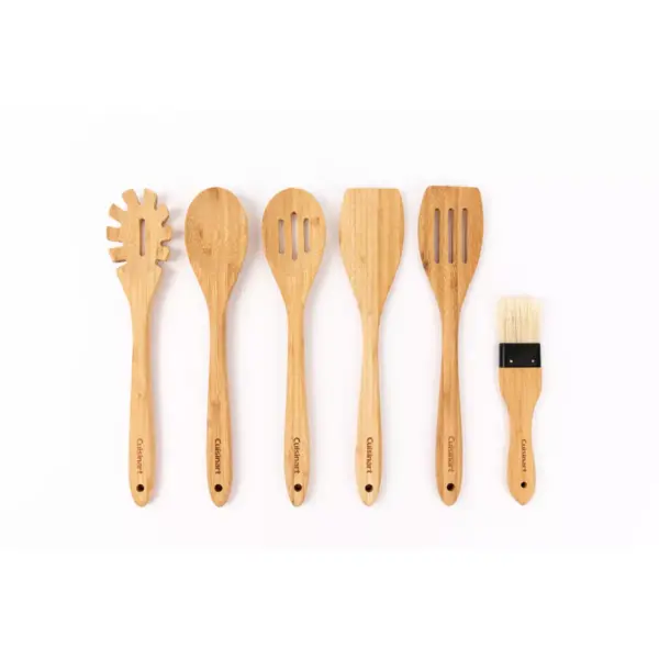 Cuisinart Green Gourmet Bamboo Wood Solid Spoon - CTG-BAM-SS2