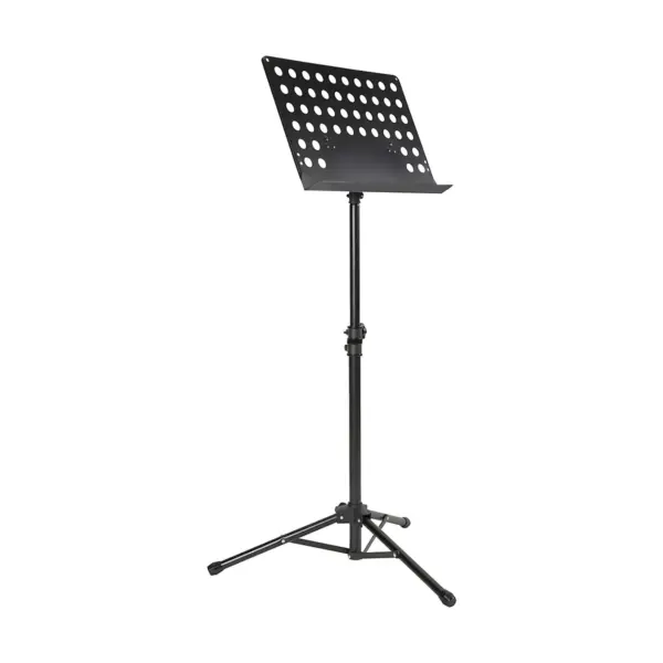 Musician's Gear Perforated Tripod Orchestral Music Stand Black