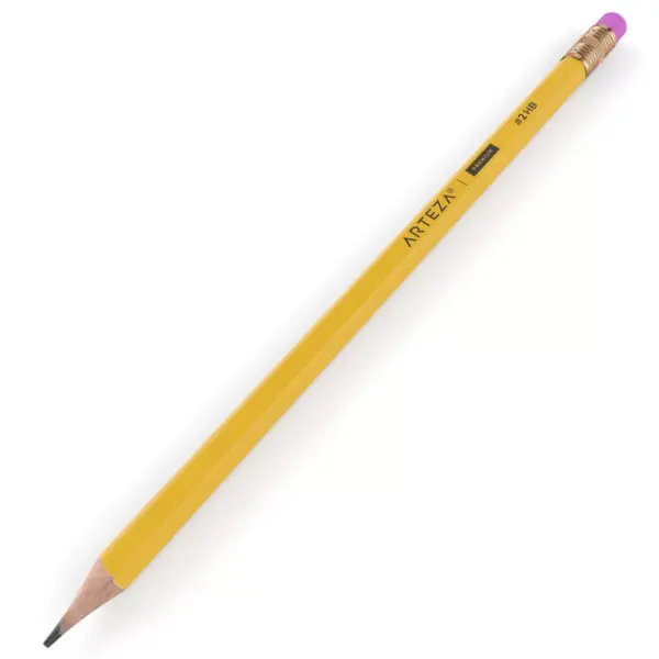 Arteza Box of #2 HB Pre-Sharpened Pencils, Number 2 Bulk Pencil School Supply - 12 pack (ARTZ-8117-1)