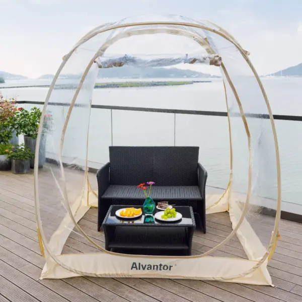 6'x6' Instant Pop-Up Bubble Tent - Alvantor