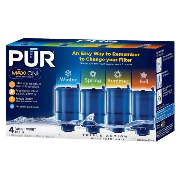 PUR MineralClear Replacement Faucet Filter 4pk