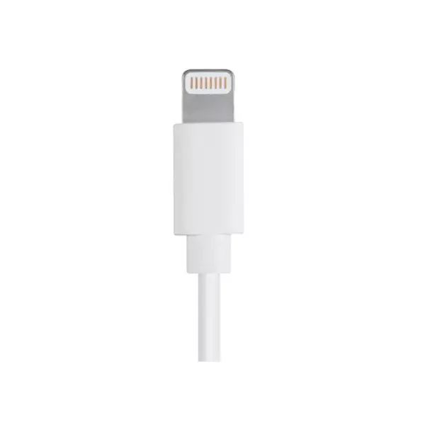 Monoprice Lightning to USB Charge & Sync Cable - 3 Feet - White | Apple MFi Certified for iPhone X, 8, 8 Plus, 7, 7 Plus, 6, 6 Plus, 5S , iPad Pro