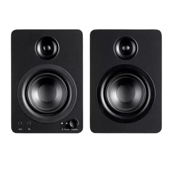 Monoprice DT-4BT 60-Watt Multimedia Desktop Powered Speakers With Bluetooth For Home, Office, Gaming, Or Entertainment Setup