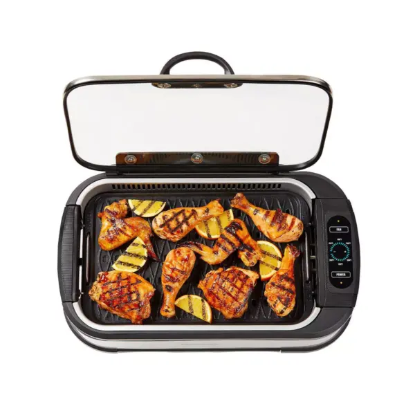 PowerXL Smokeless Grill Pro - Silver