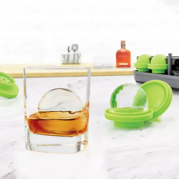 Tovolo Sphere Clear Ice System (Set of 4) Spring Green