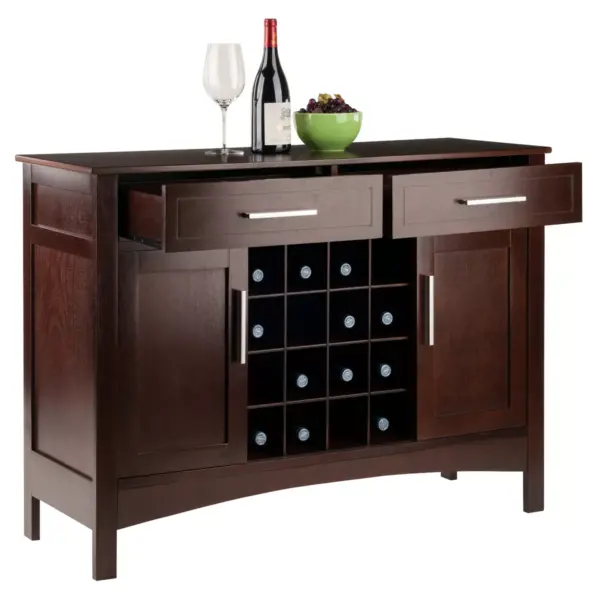 Gordon Buffet Cabinet/Sideboard Cappuccino - Winsome